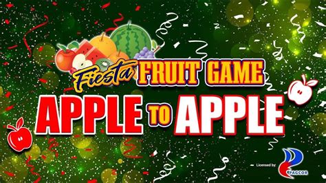 TDGI launched Fiesta Fruit Game Apple to Apple .
